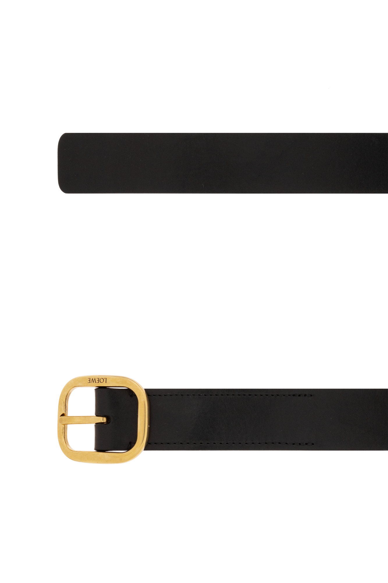 Black Logo Belt Loewe - shoulder bag with logo loewe bag